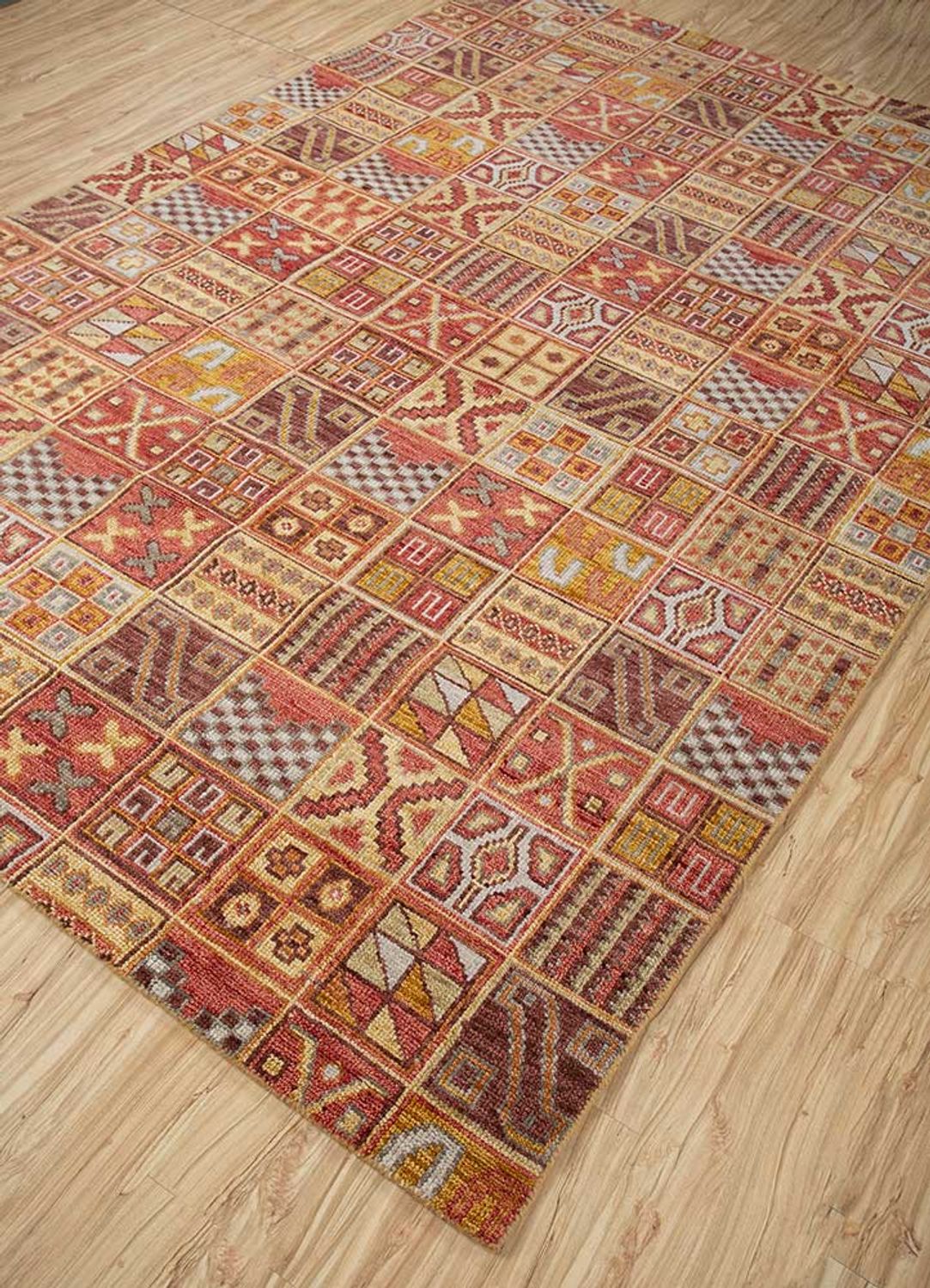 Tappeto di lana - 270 x 180 cm - multicolore