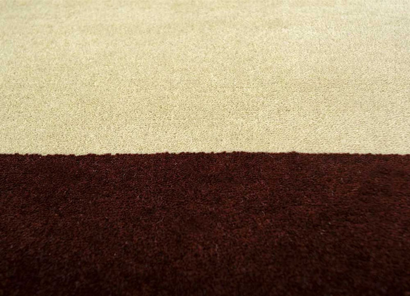 Tappeto di lana - 300 x 240 cm - rosso vino