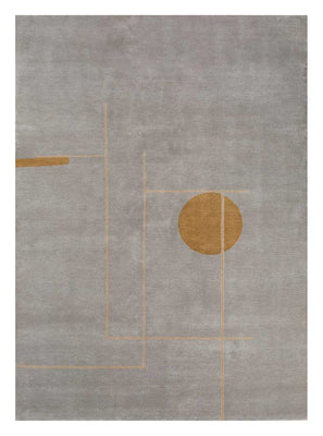 Tappeto di lana - 360 x 270 cm - grigio