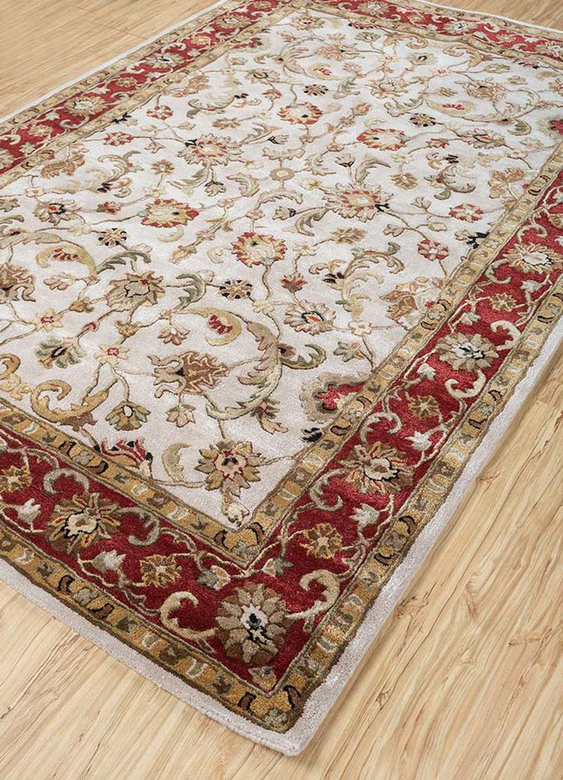 Tappeto di lana - 270 x 180 cm - crema