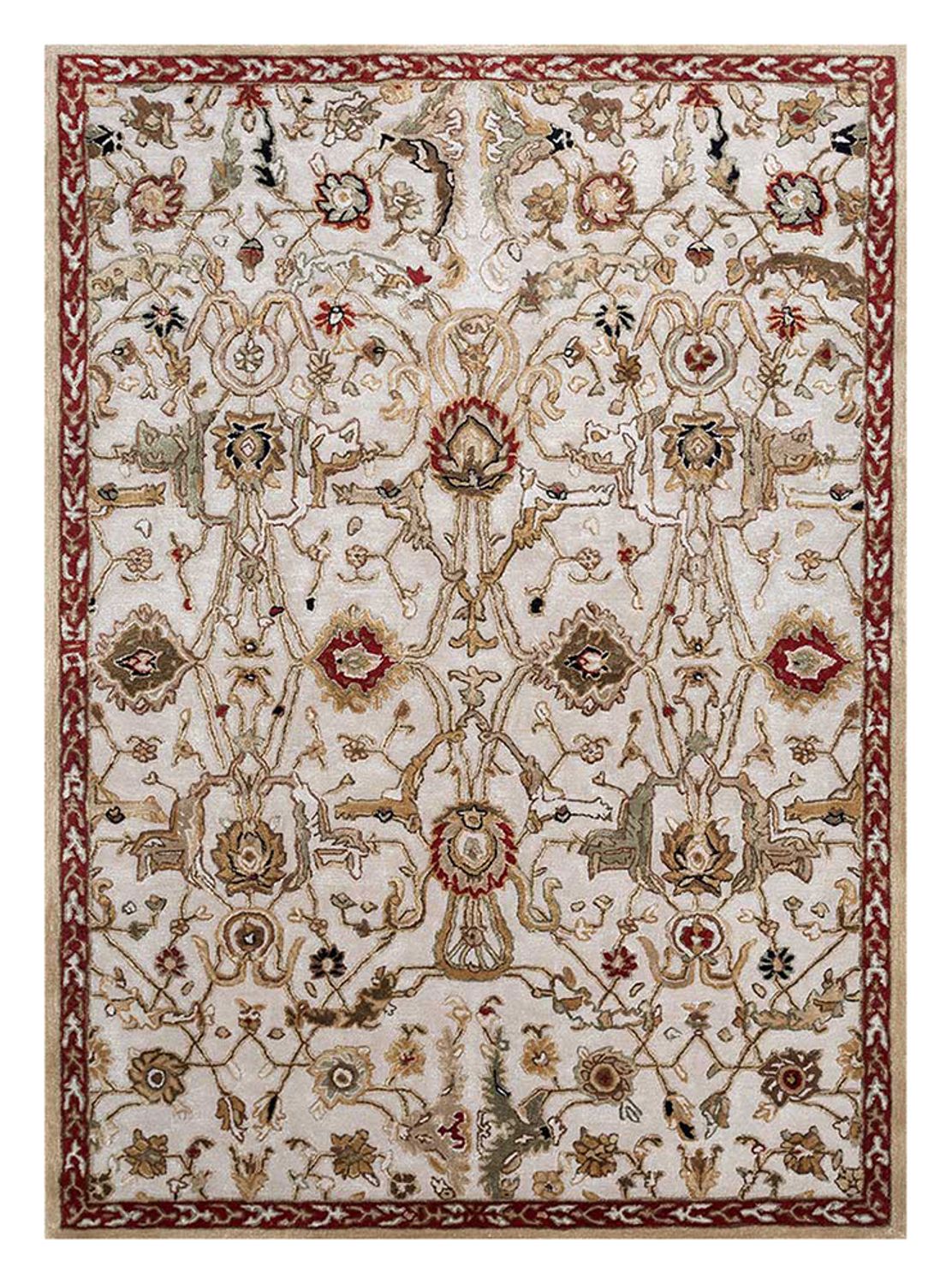 Tappeto di lana - 270 x 180 cm - crema