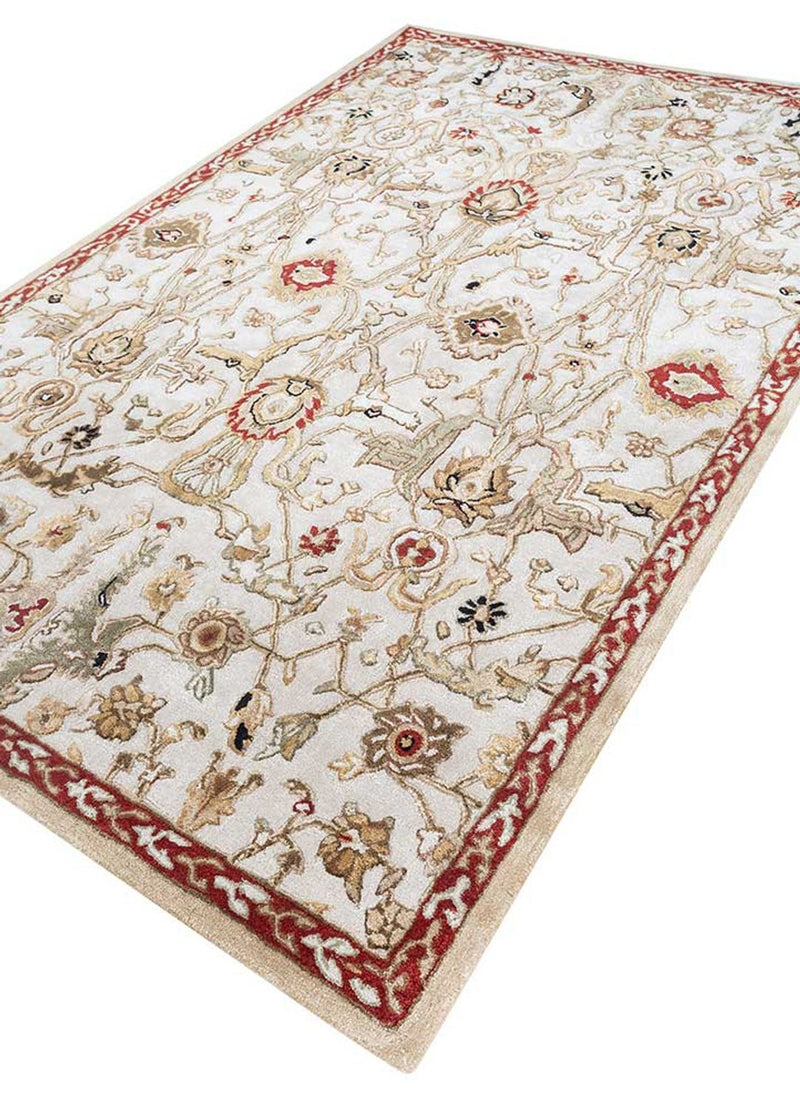 Tappeto di lana - 270 x 180 cm - crema