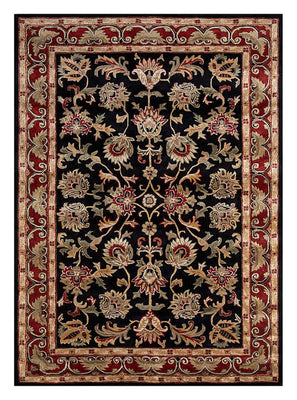 Tappeto di lana - 270 x 180 cm - blu scuro