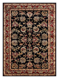 Tappeto di lana - 270 x 180 cm - blu scuro