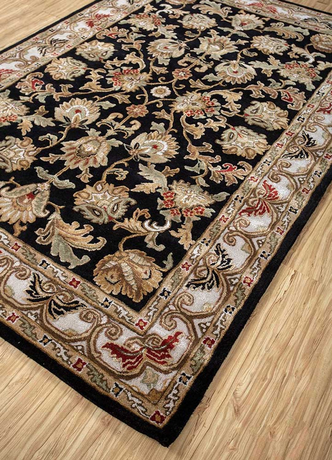 Tappeto di lana - 270 x 180 cm - beige scuro
