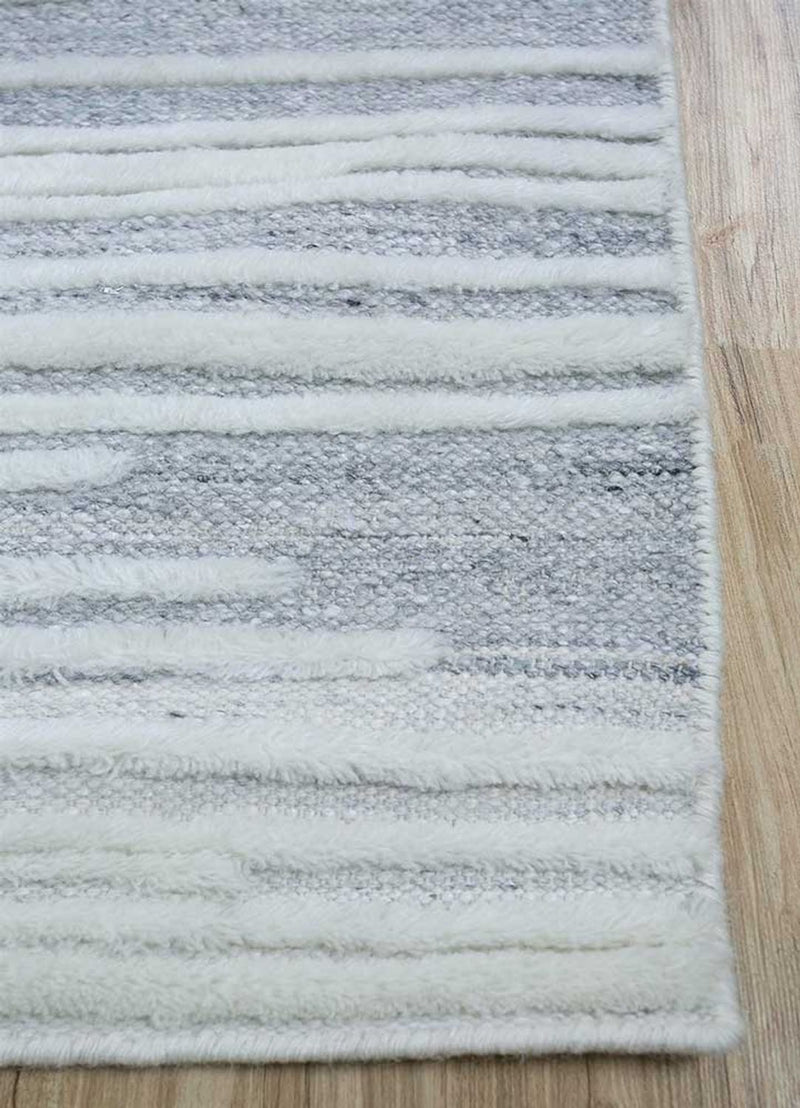 Tappeto di lana - 300 x 240 cm - grigio chiaro