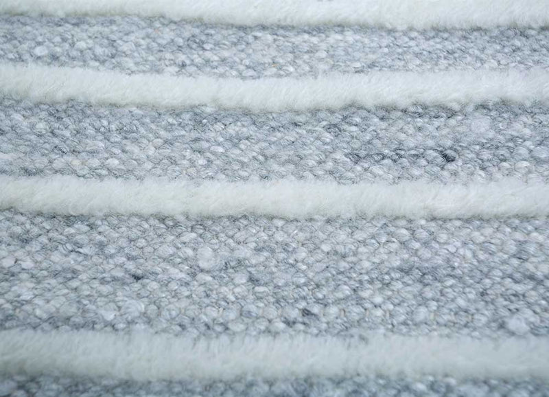 Tappeto di lana - 300 x 240 cm - grigio chiaro
