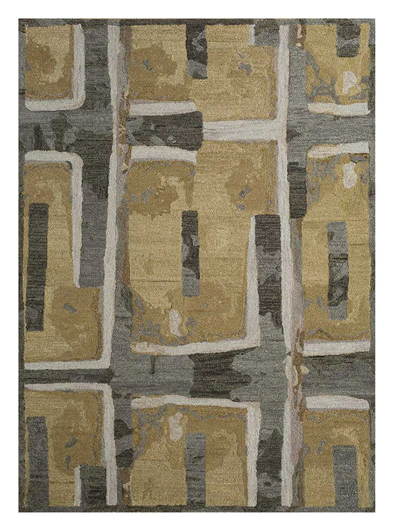 Tappeto di lana - 270 x 180 cm - oro