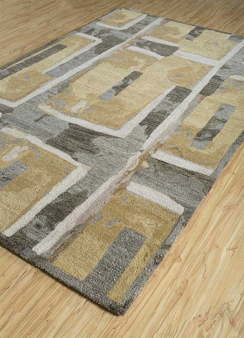 Tappeto di lana - 270 x 180 cm - oro