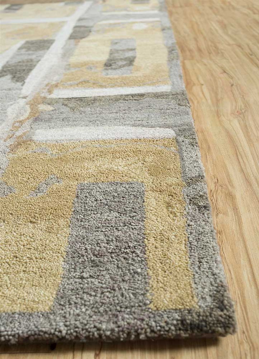 Tappeto di lana - 270 x 180 cm - oro