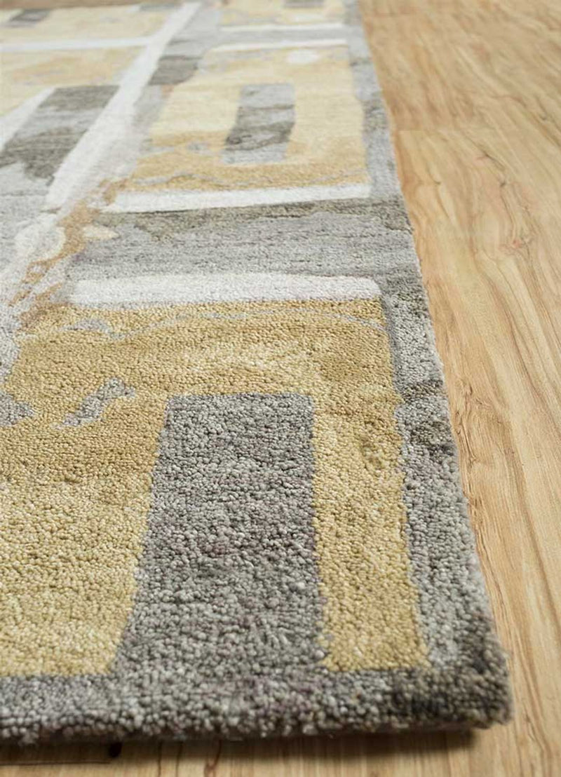 Tappeto di lana - 270 x 180 cm - oro
