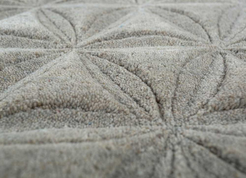 Tappeto di lana - 270 x 180 cm - beige