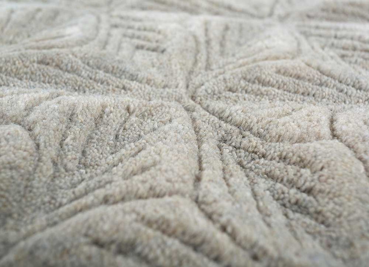 Tappeto di lana - 270 x 180 cm - beige