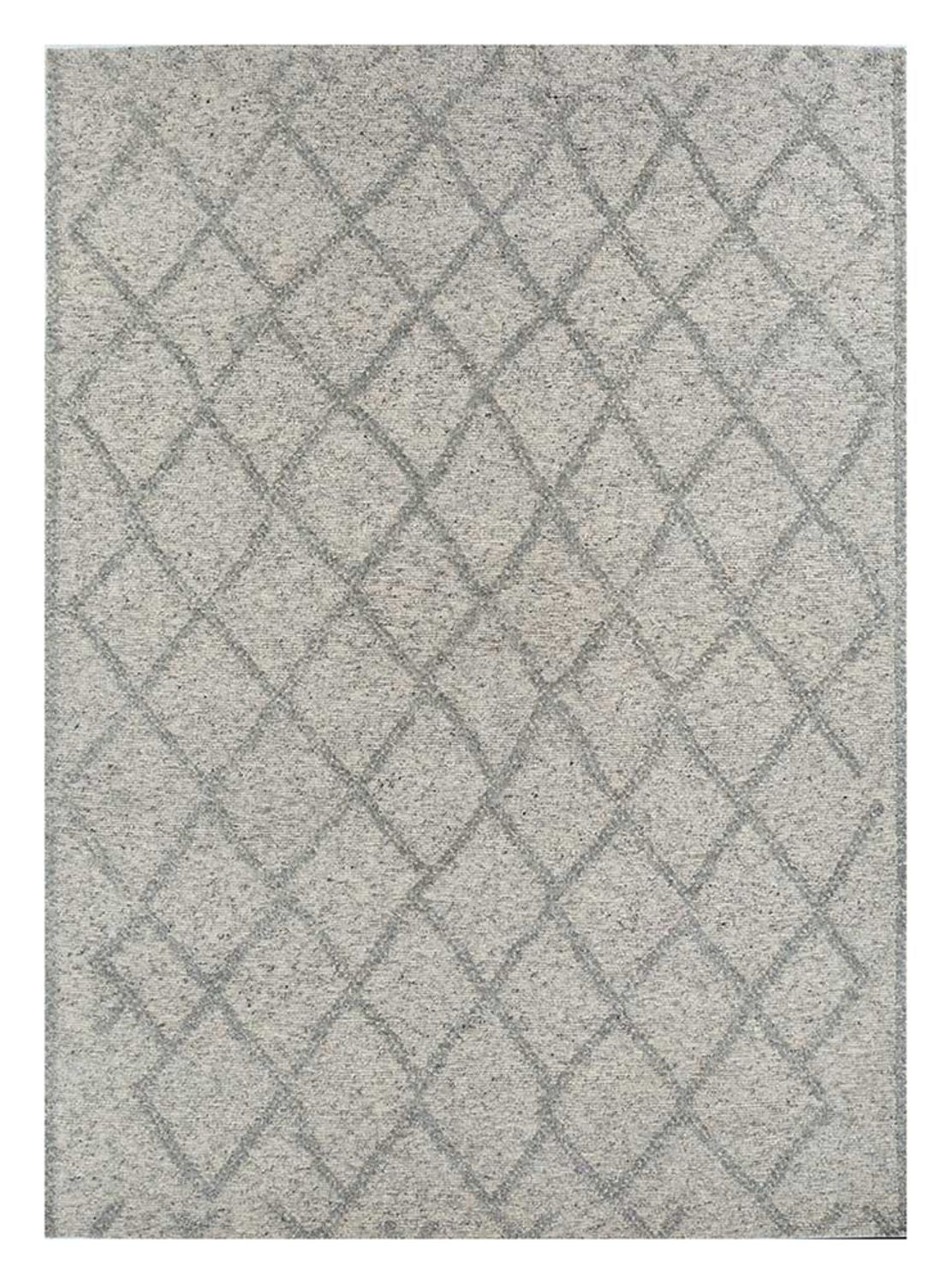 Tappeto di lana - 300 x 240 cm - argento