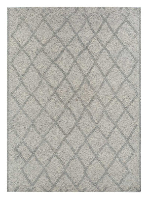 Tappeto di lana - 300 x 240 cm - argento