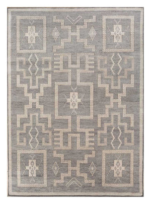Tappeto di lana - 300 x 240 cm - grigio chiaro