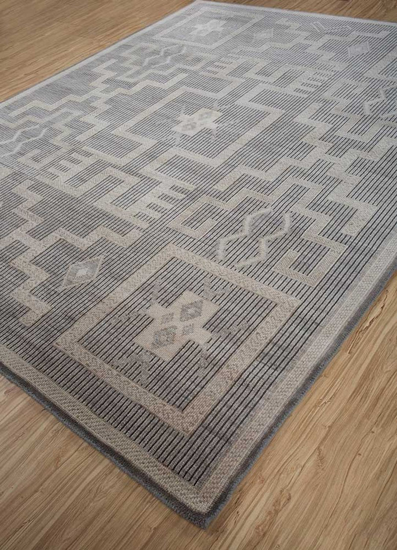Tappeto di lana - 300 x 240 cm - grigio chiaro