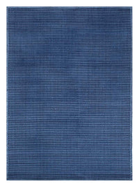 Tappeto di lana - 240 x 150 cm - blu scuro