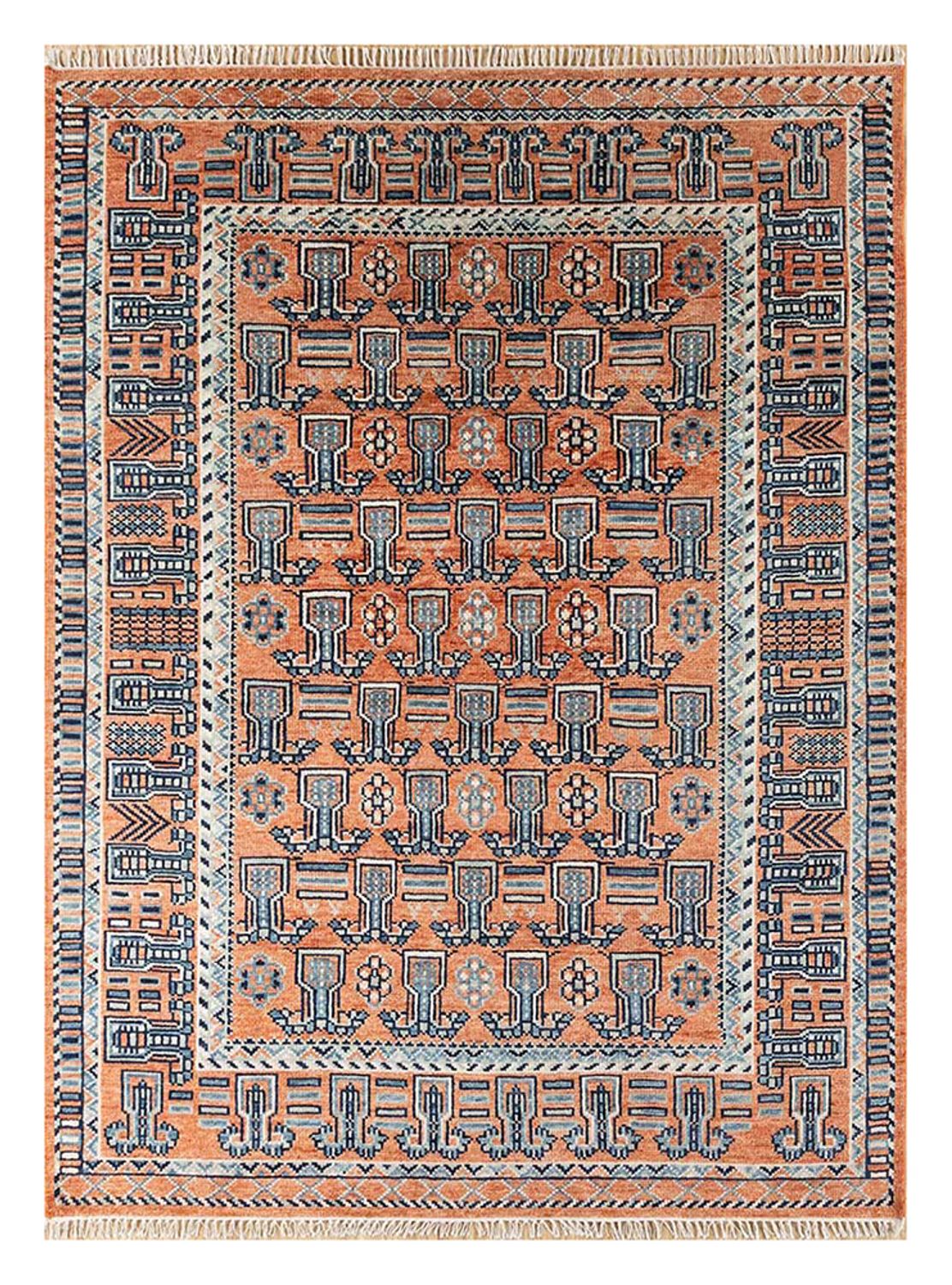 Tappeto di lana - 300 x 240 cm - rosso chiaro
