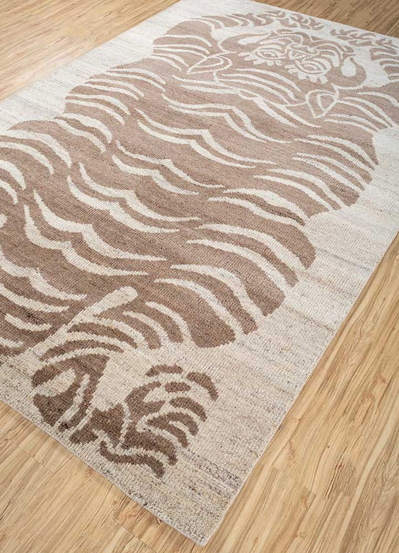 Tappeto di lana - 270 x 180 cm - crema