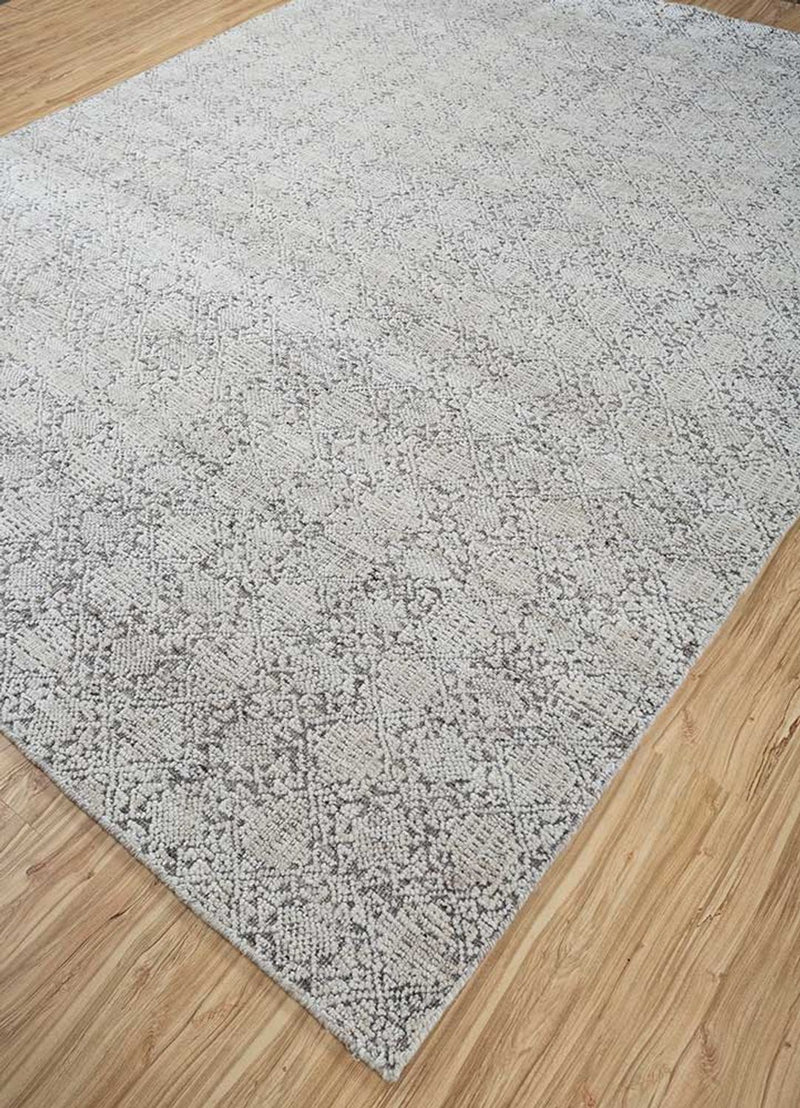 Tappeto di lana - 300 x 240 cm - grigio chiaro