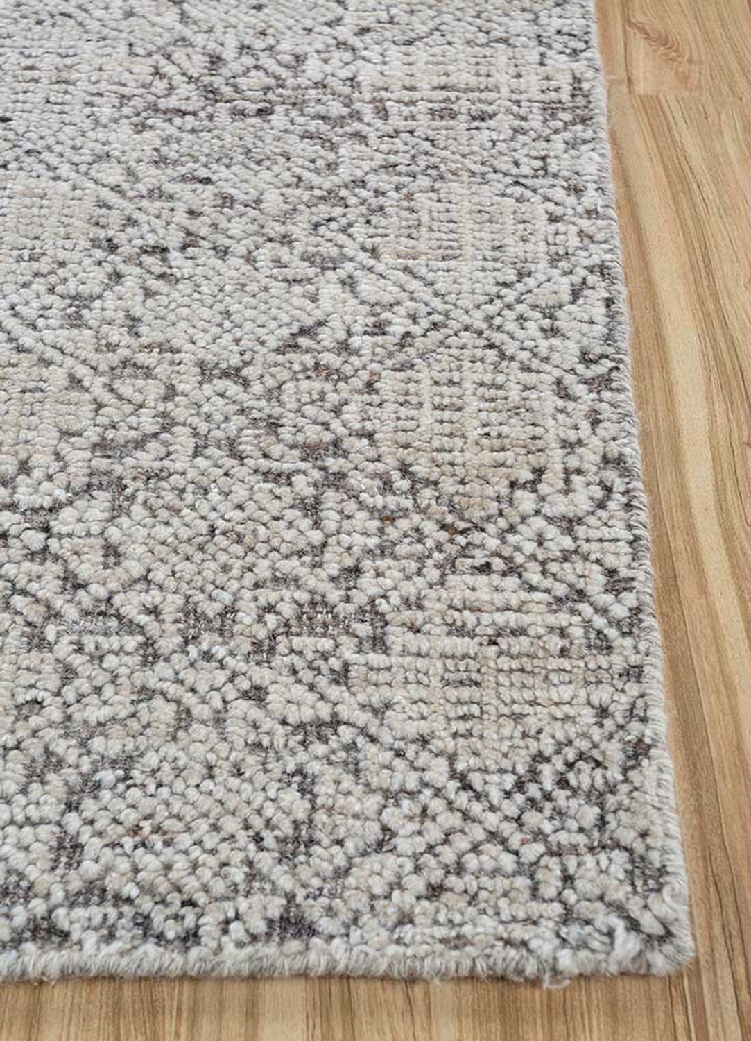 Tappeto di lana - 300 x 240 cm - grigio chiaro