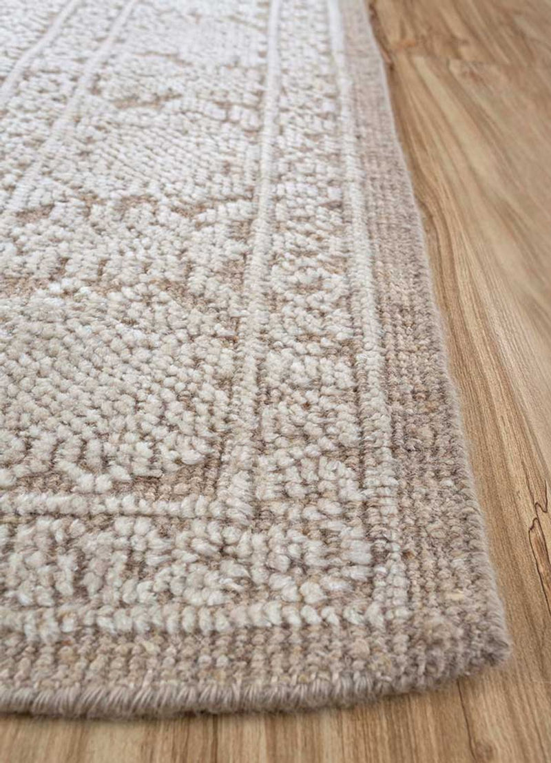 Tappeto di lana - 300 x 240 cm - beige