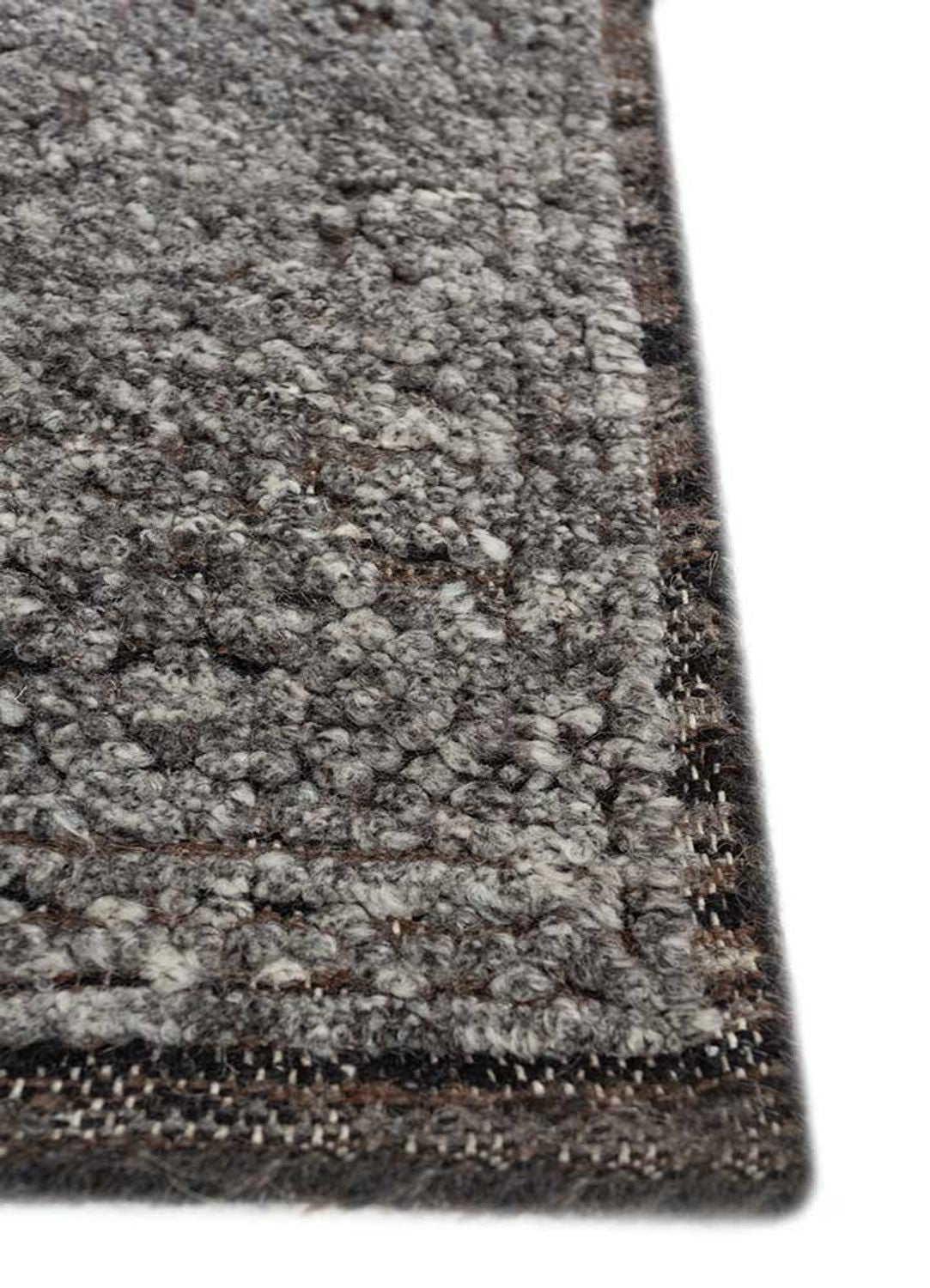 Tappeto di lana - 300 x 240 cm - argento