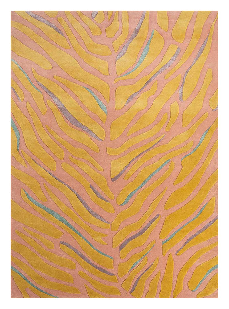 Tappeto di lana - 270 x 180 cm - oro