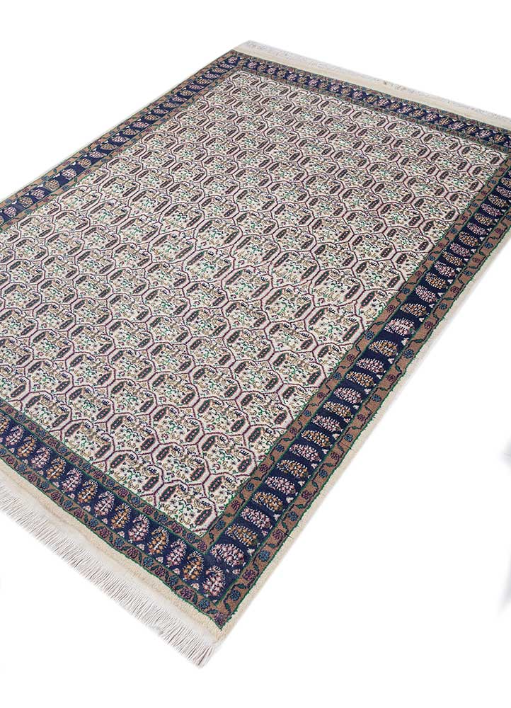 Tappeto di lana - 210 x 150 cm - crema