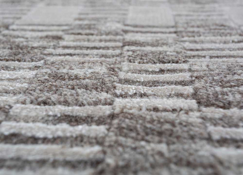 Tappeto di lana - 300 x 240 cm - taupe