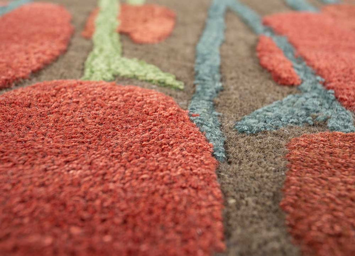 Tappeto di lana - 270 x 180 cm - beige