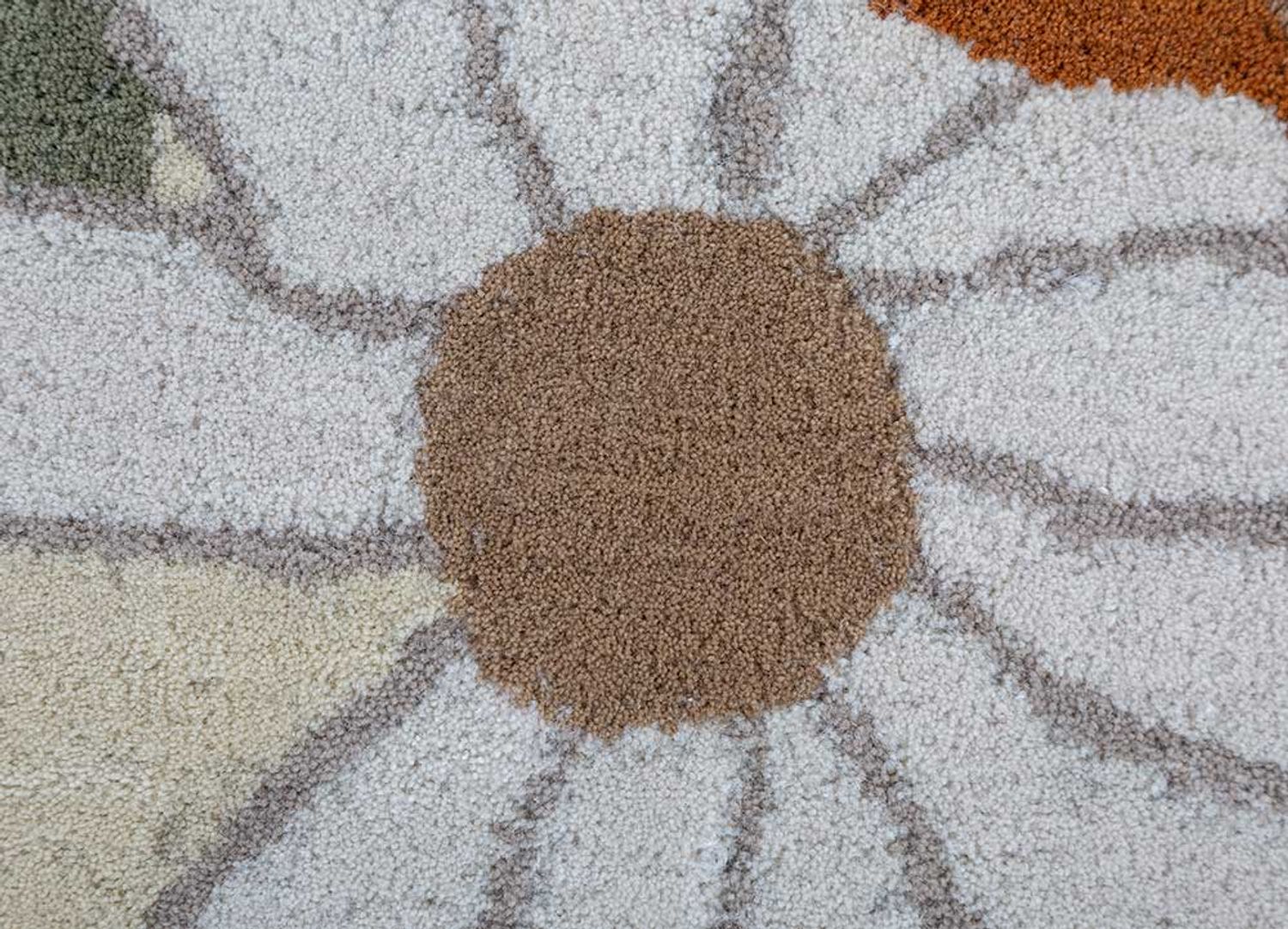Tappeto di lana forma speciale  - 270 x 180 cm - multicolore