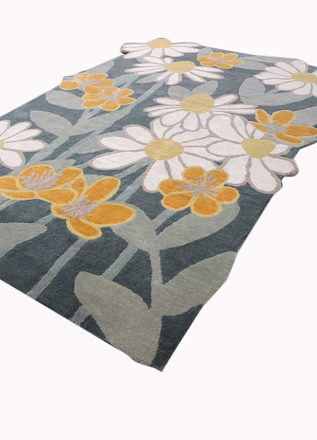 Tappeto di lana forma speciale  - 270 x 180 cm - multicolore
