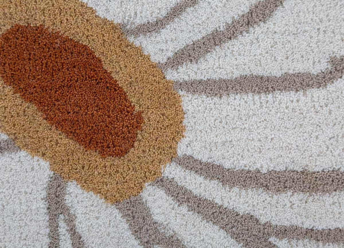 Tappeto di lana forma speciale  - 270 x 180 cm - multicolore