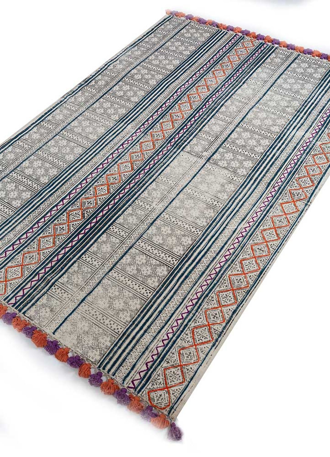 Tappeto - 180 x 120 cm - multicolore