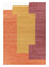 Tappeto di lana forma speciale  - 270 x 180 cm - arancione