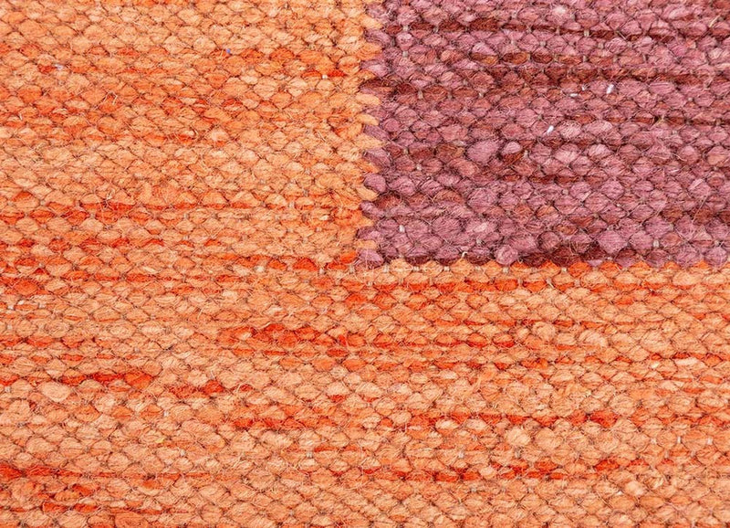 Tappeto di lana forma speciale  - 270 x 180 cm - arancione