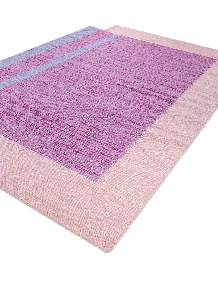 Tappeto di lana forma speciale  - 270 x 180 cm - viola