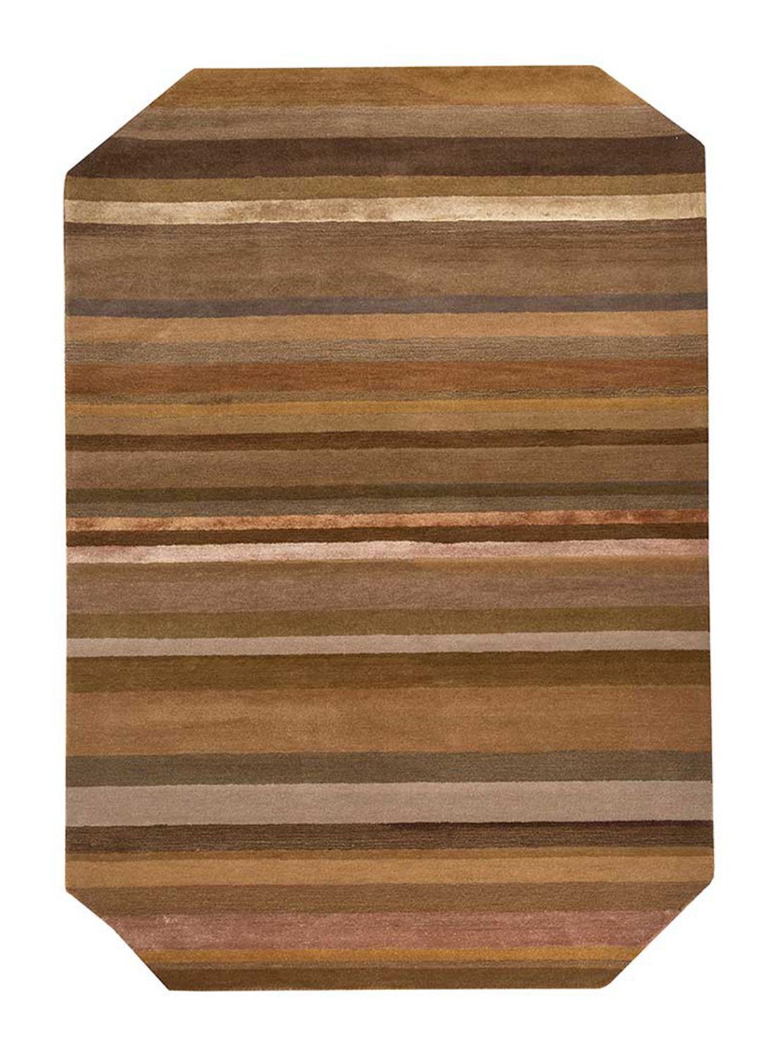 Tappeto di lana forma speciale  - 270 x 180 cm - blu