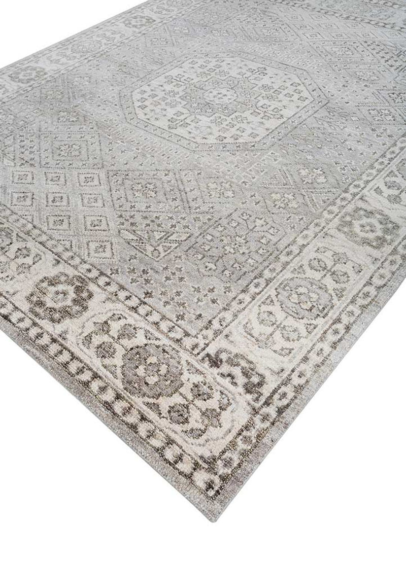 Tappeto di lana - 300 x 240 cm - argento