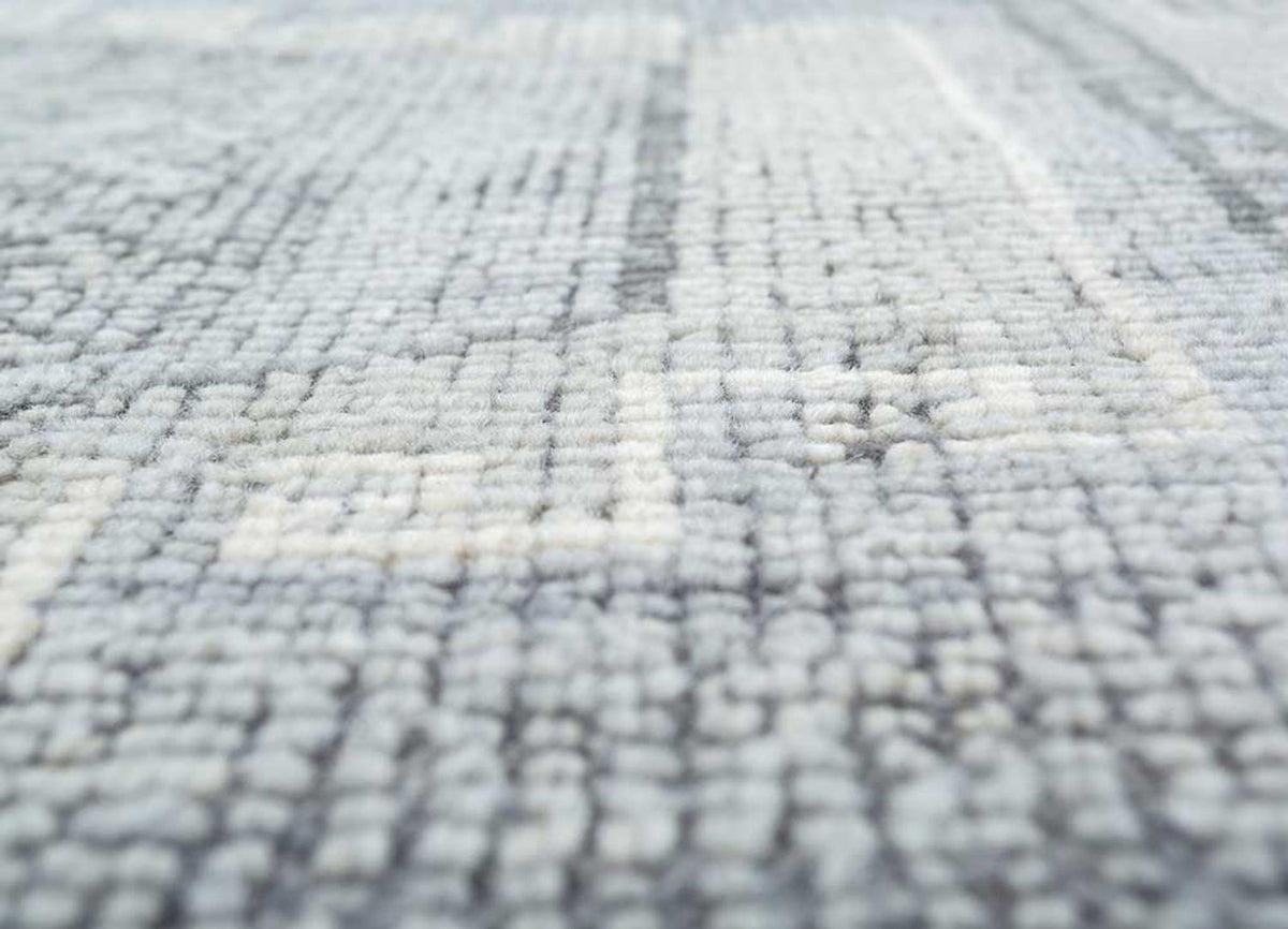 Tappeto di lana - 240 x 150 cm - grigio