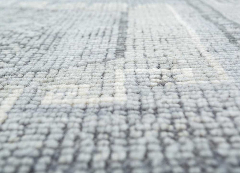 Tappeto di lana - 240 x 150 cm - grigio