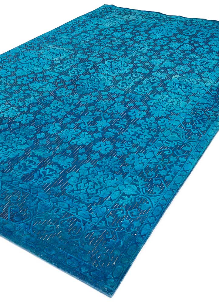 Tappeto di lana - 300 x 200 cm - blu scuro