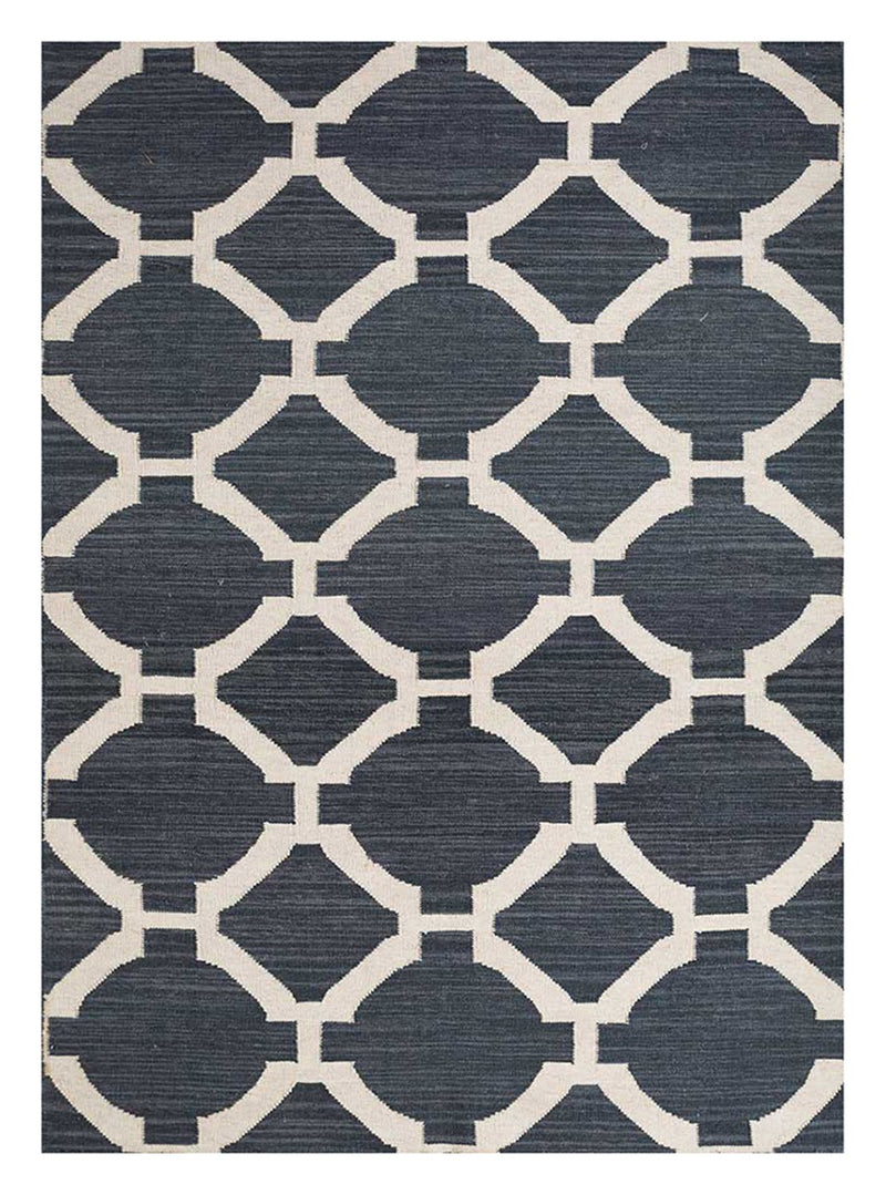 Tappeto di lana - 240 x 150 cm - antracite