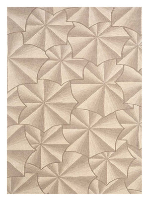 Tappeto di lana - 240 x 150 cm - oro