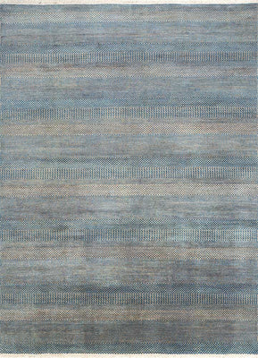 Tappeto di lana - 270 x 180 cm - blu mare