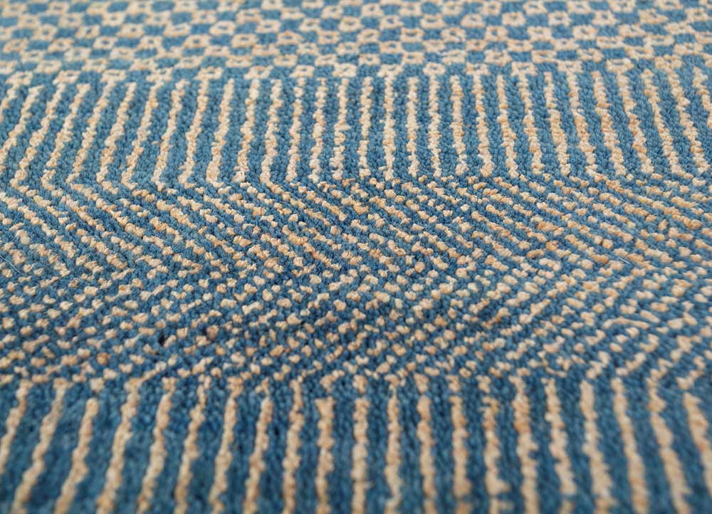 Tappeto di lana - 270 x 180 cm - blu mare