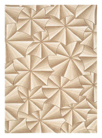 Tappeto di lana - 240 x 150 cm - oro