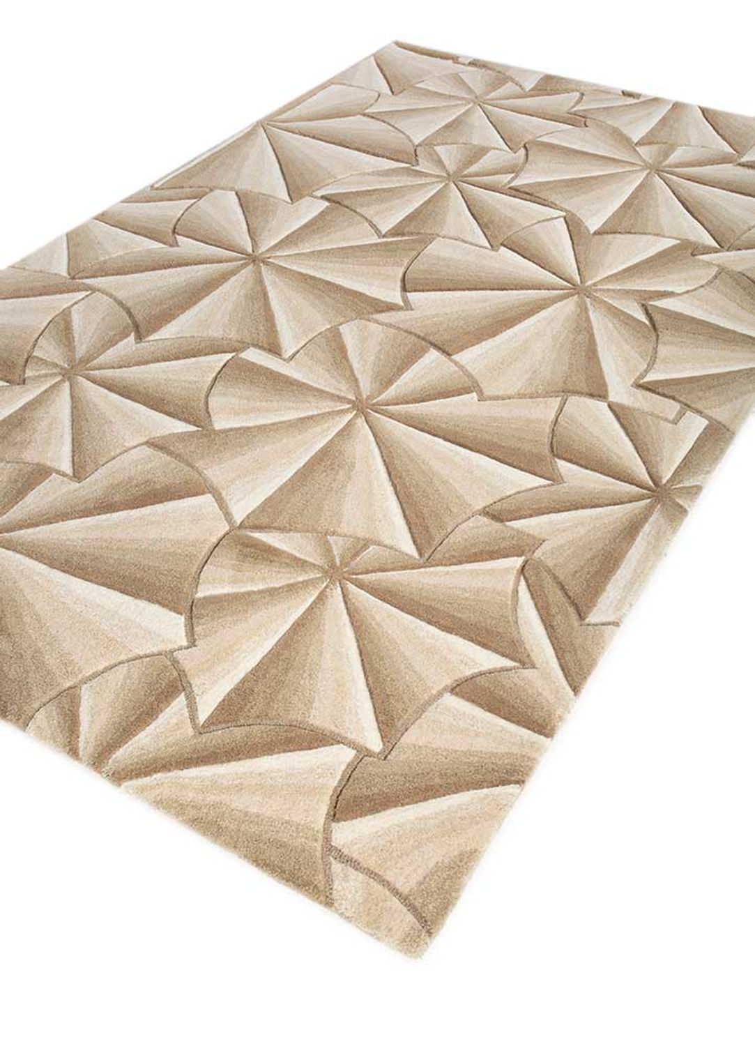 Tappeto di lana - 240 x 150 cm - oro